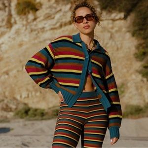 Back Beat Co. Multicolor Striped Sweater